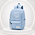 MOCHILA JUVENIL HELLO SUNDAY AZUL PASTEL - Imagem 1