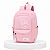 MOCHILA JUVENIL HELLO SUNDAY ROSA PASTEL - Imagem 1