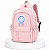 MOCHILA JUVENIL FASHION ROSA PASTEL - Imagem 1