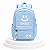 MOCHILA JUVENIL AZUL PASTEL SMILE - Imagem 1