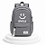 MOCHILA JUVENIL CINZA SMILE - Imagem 1