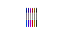 CANETA GEL GLITTER CORES SORTIDAS POTE C/24 UN BAZZE - Imagem 2