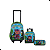 Kit Escolar Infantil Mochila De Rodinhas, Lancheira E Estojo - Imagem 2