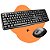 KIT TECLADO OFFICEEASY COM FIO USB2.0 PRETO MAXPRINT + MOUSE COM FIO USB - Imagem 1