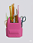 Mochilinha De Plástico Para Organizar Agulhas De Crochê e Utensílios Artesanais - Imagem 6
