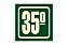 Placa 35° Andar Fotoluminescente - S17 - Imagem 1