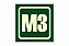 Placa Mezanino 3° Andar Fotoluminescente - S17 - Imagem 1