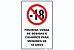 Placa Proibida a Venda de Bebidas e Cigarros para Menores de 18 Anos - Imagem 1