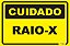 Placa Cuidado Raio-x - Imagem 1