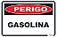Placa Perigo Gasolina - Imagem 1