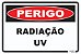 Placa Perigo Radiação Uv - Imagem 1