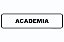 Placa de Identificação Academia - 30x8cm - Imagem 1