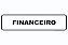 Placa de Identificação Financeiro - 30x8cm - Imagem 1