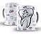 Caneca Personalizada - Odontologia Dentista ( coloque nome) - Imagem 1