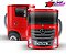 Caneca personalizada caminhoneiro Caminhão Mercedes Bens Actros - Imagem 9