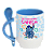Caneca com colher Stitch - Imagem 1