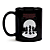 Caneca Stranger Things Black Edition - Imagem 1