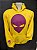 Moletom Amarelo Estampa ET Roxo Boladão - Imagem 1