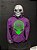 Moletom Roxo Estampa ET 3D Verde - Imagem 2