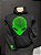 Moletom Preto Premium Estampa ET 3D Verde - Imagem 1