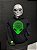 Moletom Preto Premium Estampa ET 3D Verde - Imagem 4