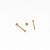 Piercing Australiano em Aço PVD Dourado com Zircônia 0,8mm - Imagem 2