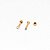Piercing Minimalista em Titânio PVD 1.0 Cristal - Imagem 6
