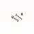 Piercing Minimalista em Titânio PVD 1.0 Cristal - Imagem 4