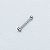 Piercing Microbell Plug em Aço com Zircônia 2mm - Imagem 2