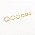 Piercing Argola em Titânio Segmento Articulado PVD Dourado - Imagem 4