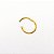 Piercing Argola em Titânio Segmento Articulado PVD Dourado - Imagem 6