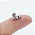 Piercing Labret Cascata em Aço Bawllys - Imagem 3