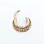 Piercing Argola Clicker em Aço PVD Rosé Neck - Imagem 5