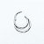 Piercing Argola Clicker em Aço PVD Lisa - Imagem 4