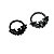 Piercing Argola Clicker em Aço PVD Morcego Yuhan - Imagem 4