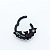 Piercing Argola Clicker em Aço PVD Morcego Yuhan - Imagem 7