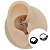 Piercing Argola Clicker em Aço PVD Morcego Yuhan - Imagem 1