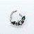 Piercing Argola Clicker em Aço PVD Morcego Yuhan - Imagem 5