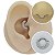 Piercing Argola Clicker em Aço PVD Double - Imagem 1