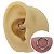 Piercing Argola Clicker em Titânio PVD Egipty - Imagem 1