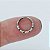 Piercing Argola Clicker em Titânio PVD Rama - Imagem 5