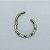 Piercing Argola Clicker em Titânio PVD Rama - Imagem 3