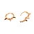 Brinco Argola Folheado Clicker Trend Spikes - Imagem 4