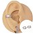 Piercing Argola Clicker em Aço PVD Triplet - Imagem 1