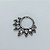 Piercing Argola Clicker em Titânio Grapes - Imagem 4