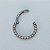 Piercing Argola Clicker em Titânio PVD com Opala - Imagem 9
