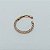 Piercing Argola Clicker Clicker em Titânio PVD 1,0mm Zircônia - Imagem 8