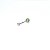 Piercing Banana em Aço com 1 Cristal G - Imagem 4