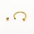 Piercing Ferradura em Titânio PVD 10mm - Imagem 5