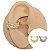 Piercing Folheado Conch Party Dourado - Imagem 1